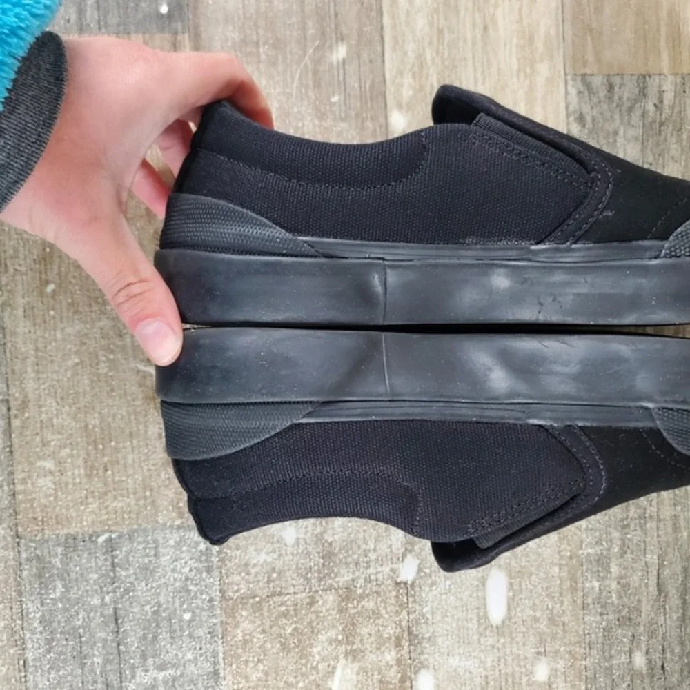 Etnies Marana XLT Mens Shoes Sz 8 Black Athletic Leather Skate‎ Slip On Sneakers